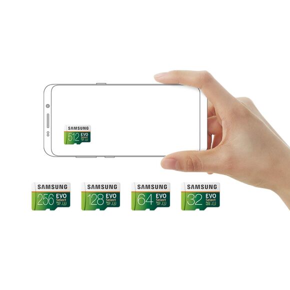 Bundle of 2 Samsung MicroSDXC EVO Select Cards & Adapters-NIB! - Picture 8 of 8